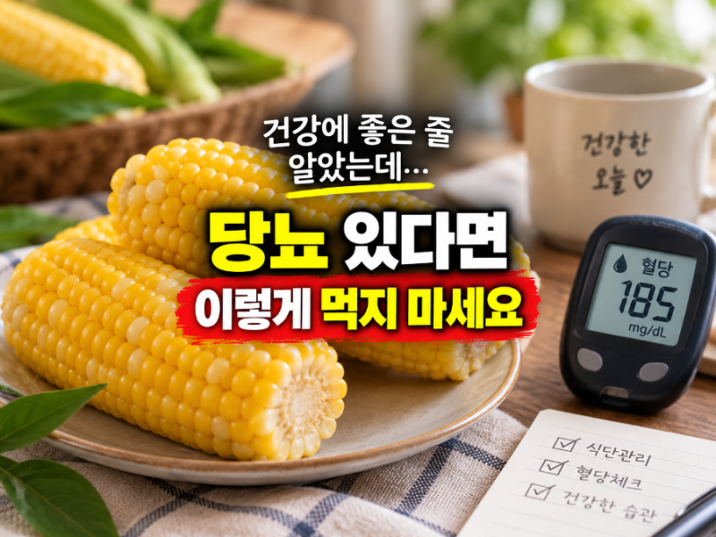 채소인 줄 알고 마음껏 먹었다면 주의 당뇨 있다면 밥처럼 계산해야 하는 음식
