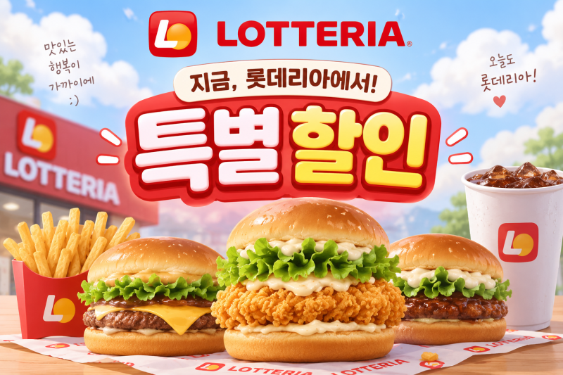 롯데리아 9월 할인행사 총정리｜쿠폰·스낵타임·오!잇츠데이