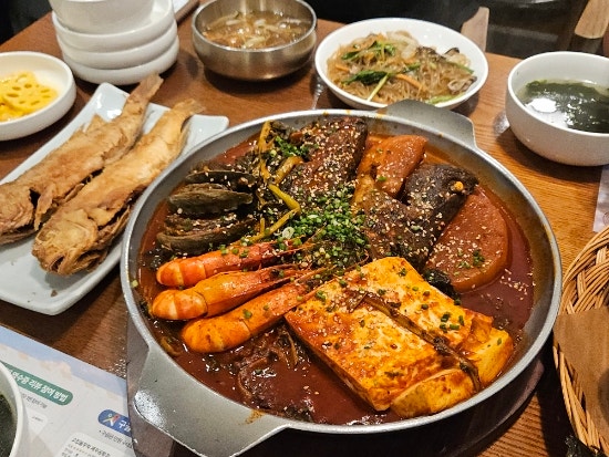 제주공항 근처 우럭 조림 맛집 고집돌우럭 웨이팅 런치세트1 내돈내산