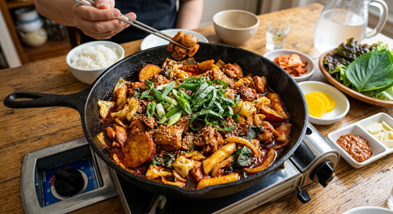 황금비율 양념장으로 집에서 만드는 춘천 닭갈비 레시피