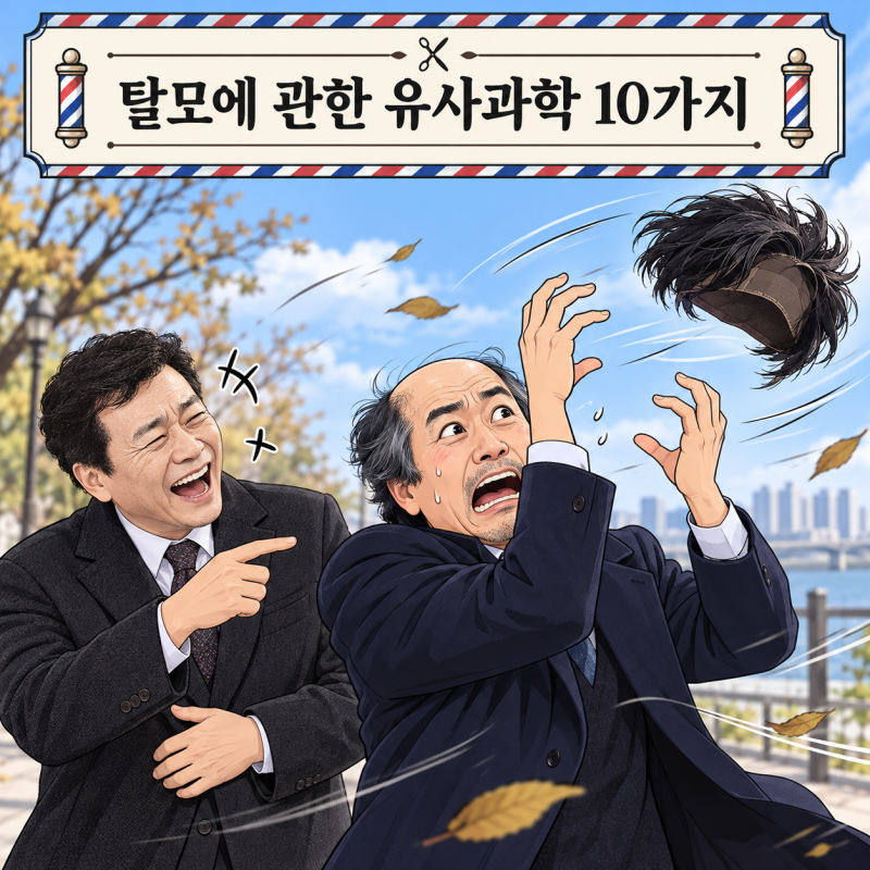 탈모 샴푸부터 두피열까지, 믿으면 안 되는 탈모 유사과학 10가지