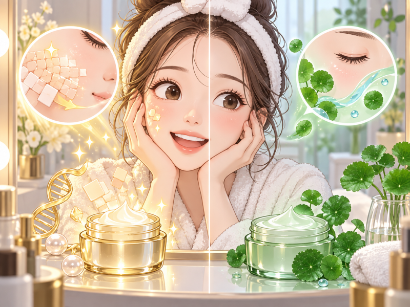 EGF vs 마데카소사이드 피부 재생 크림 성분 비교와 선택법