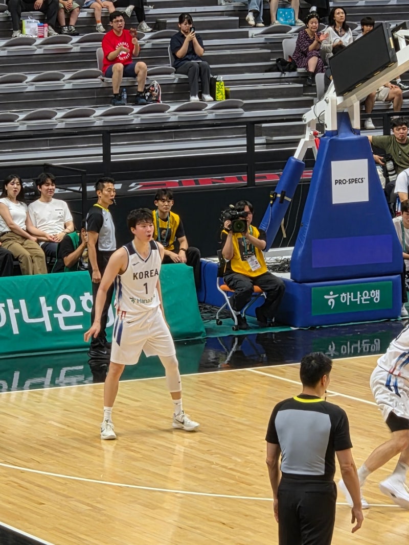 2026 농구 국가대표 평가전 3차전 필리핀 (수원 kt소닉붐 아레나 R4구역 시야)