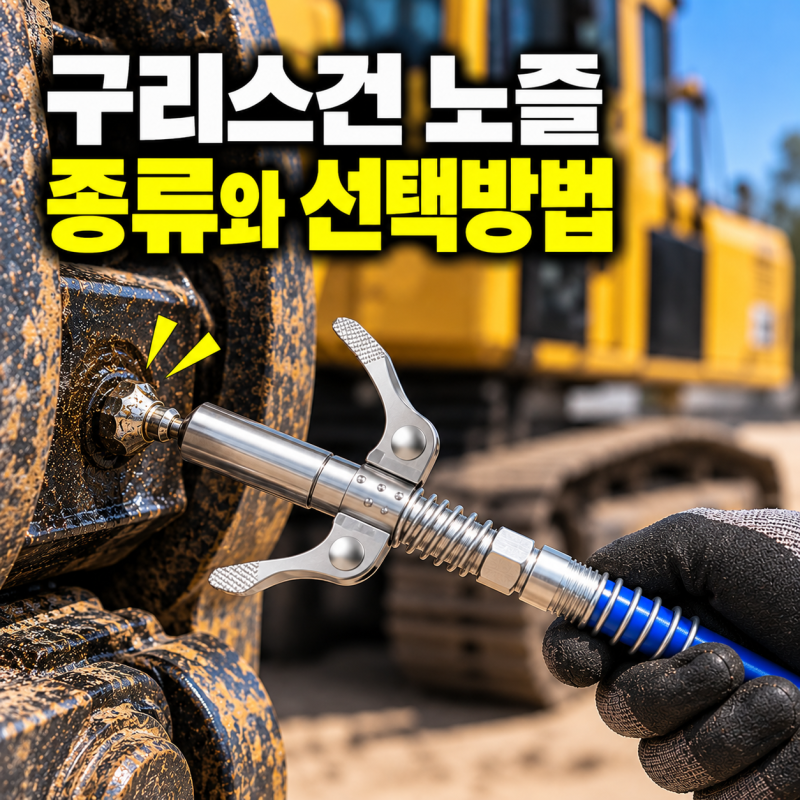 구리스건 노즐 어떤 걸 써야 할까? 종류와 선택 방법