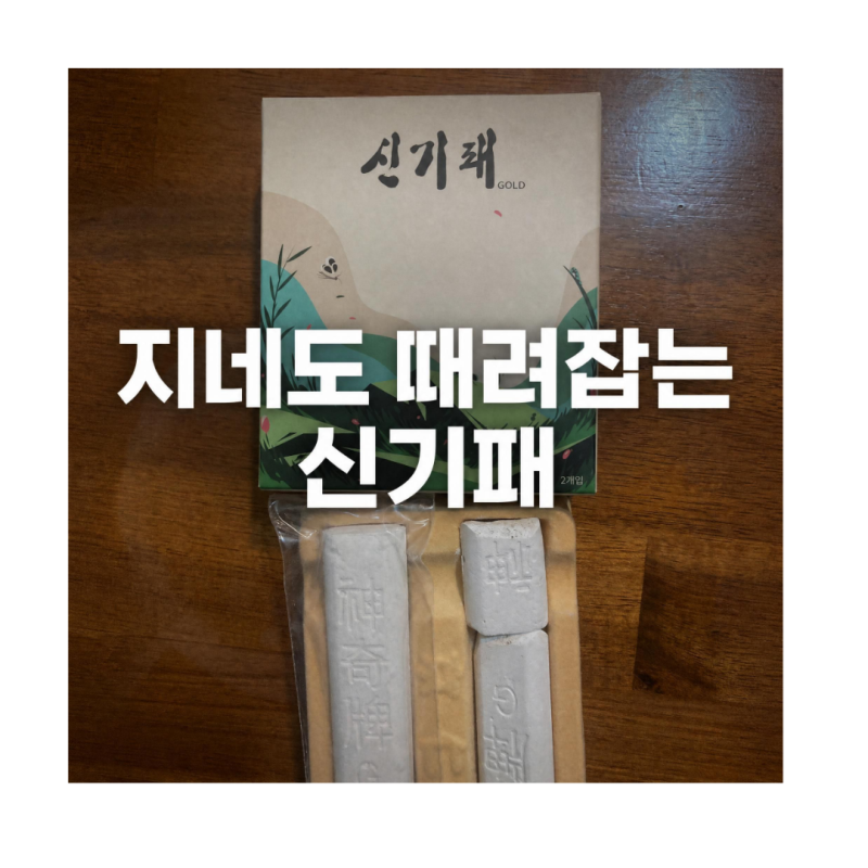 기어다니는 벌레라면, 지네도 맥 못 추는 신기패가 답입니다!!