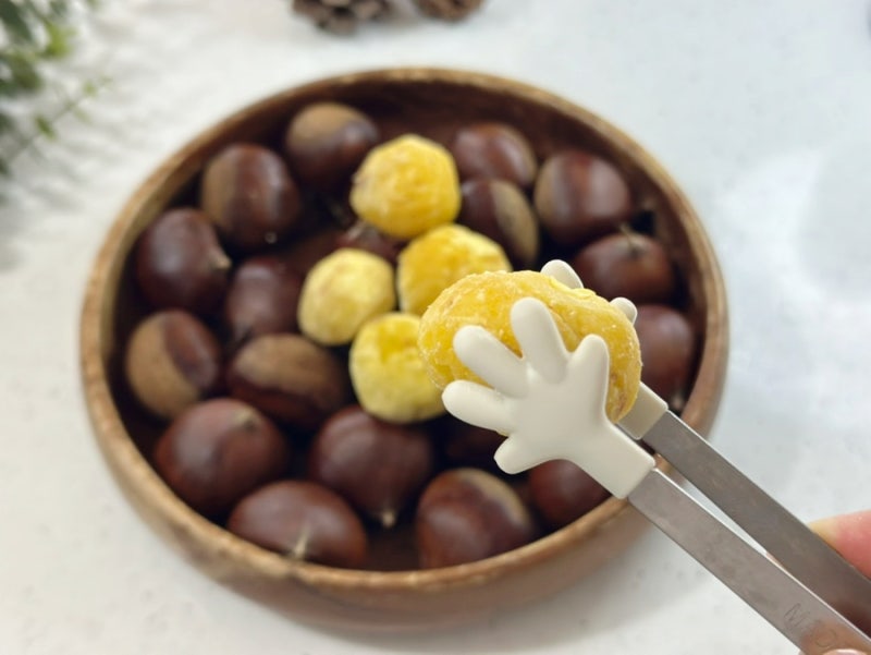 가을 햇밤 삶는 법 포슬포슬 맛있게 밤 삶기 밤 삶는 시간