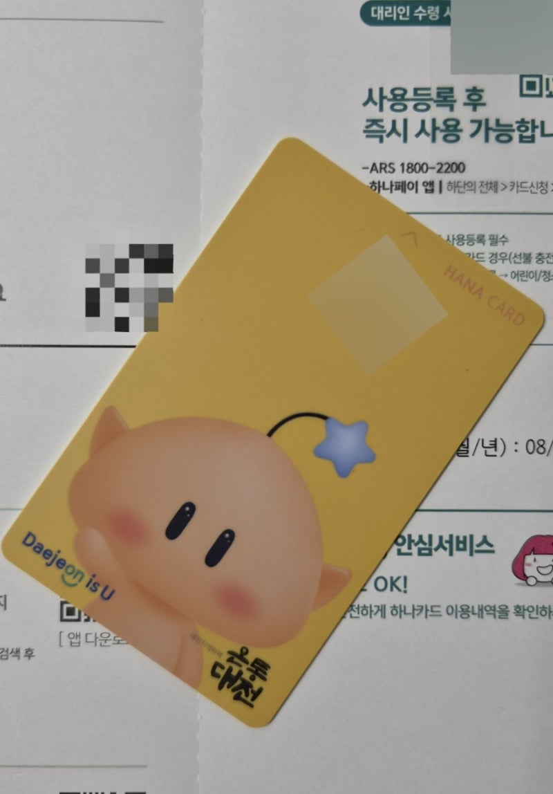 [경제] 온통대전 2.0 리뉴얼 : 카드 신청부터 삼성페이 발급 및 사용 꿀팁 총정리