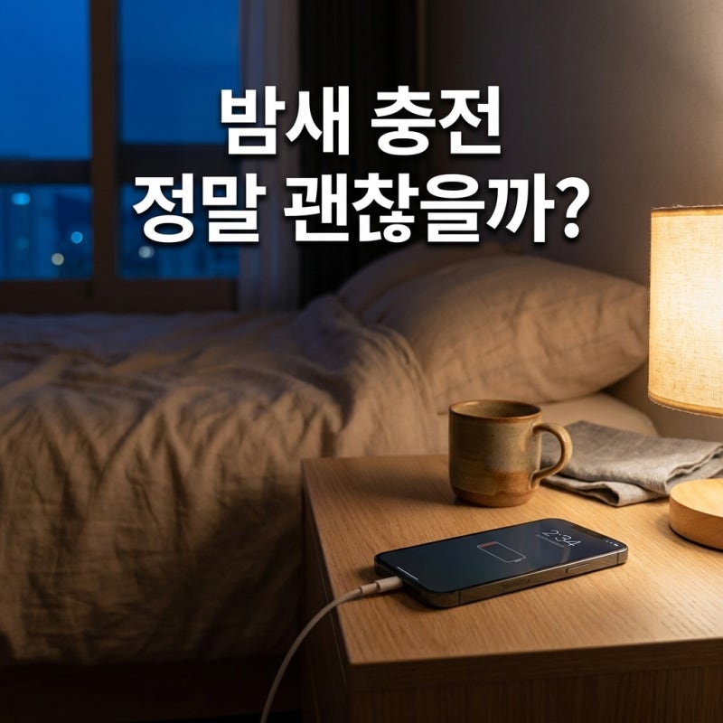 아이폰 배터리 오래 쓰는 방법, 밤새 충전 괜찮다? 애플 공식 답변