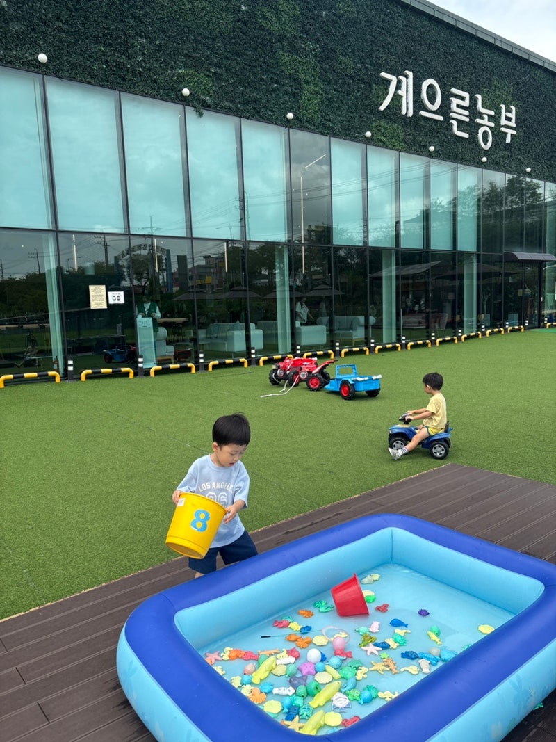 [김포아이랑갈만한곳]놀거리 가득한 체험형 키즈카페 추천 ‘게으른농부’