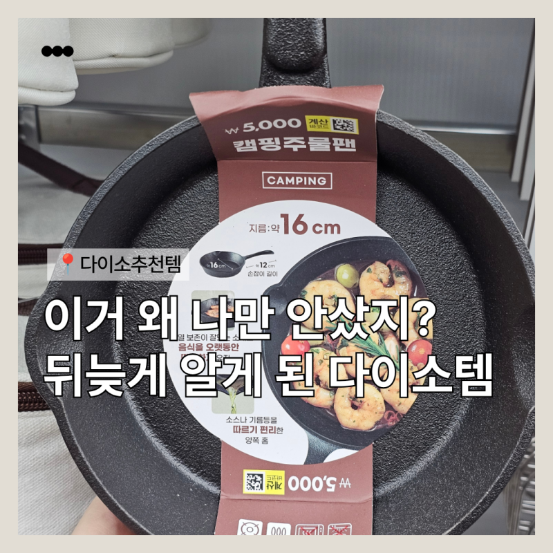 이거 왜 나만 안 샀지? 뒤늦게 알게 된 다이소템