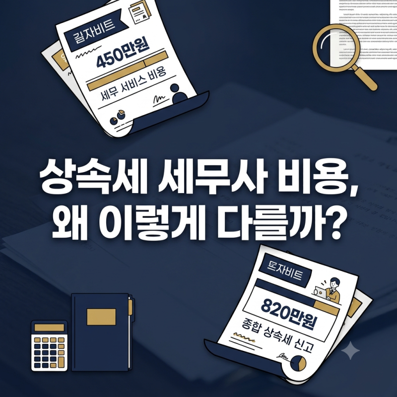 수십만 원부터 수천만 원까지, 부자들 상속세 세무사 비용 차이 나는 이유