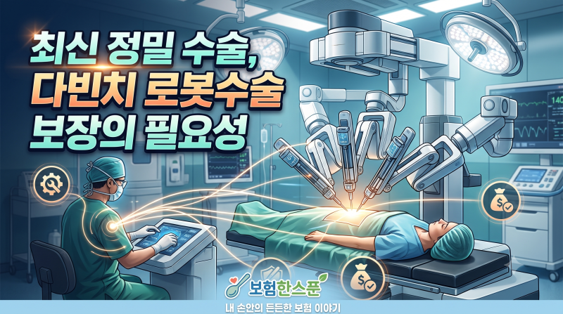 최신 정밀 수술, 다빈치 로봇수술 보장의 필요성