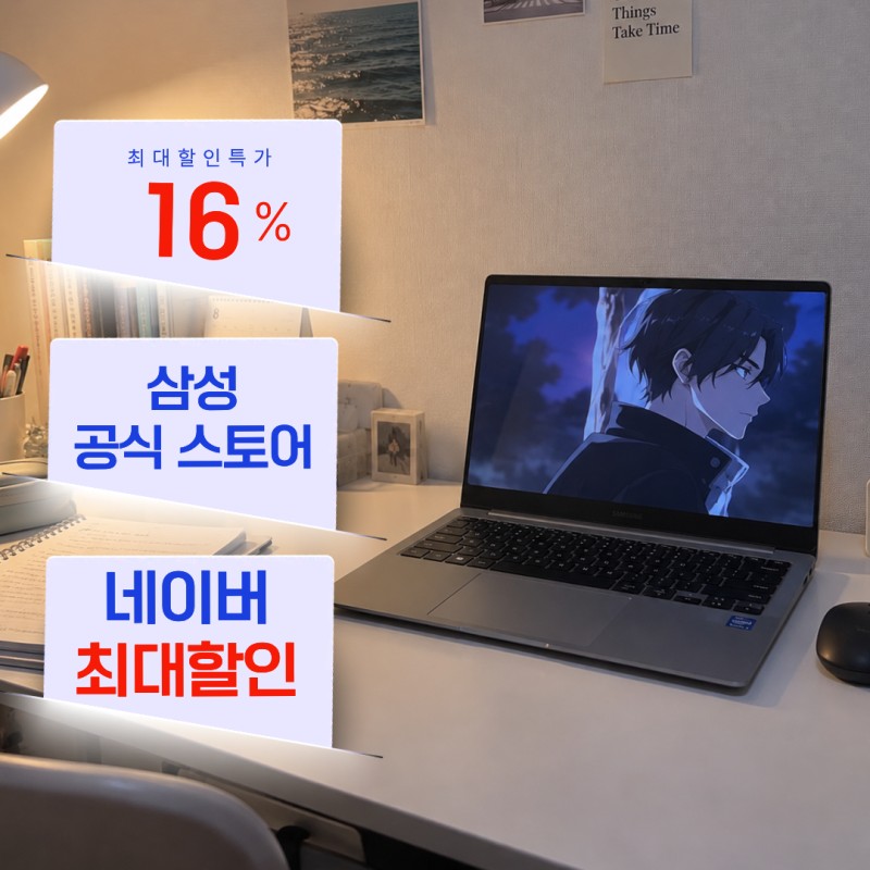 최저가 274만원, 삼성 갤럭시북6 프로 32GB 1TB NT940XJG 16인치 멀티태스킹 걱정 없고 휴대하기 좋....