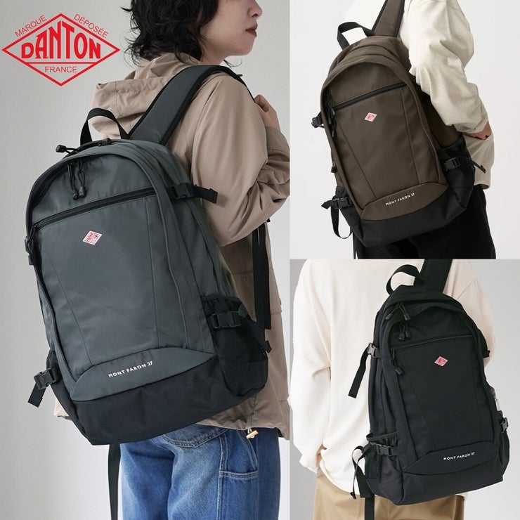 단톤 백팩 가방 MONT FARON 27 일본 브랜드 몽파론 폴리에스터 트윌 데일리