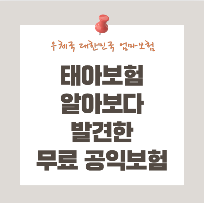 우체국 대한민국 엄마보험, 보험료 0원인데 무엇을 보장할까?