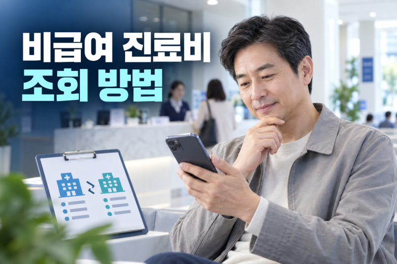 비급여 진료비 조회 방법｜병원별 MRI·도수치료 가격 비교