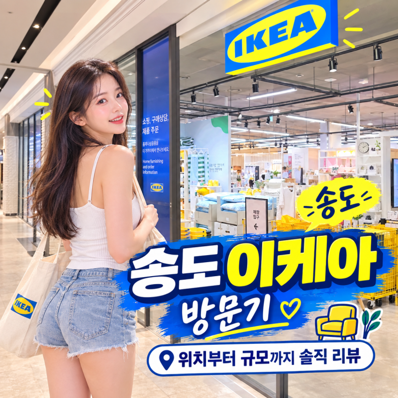 송도 이케아 방문기 - 위치부터 규모까지 솔직 리뷰