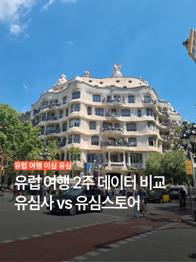 유럽 이심 eSIM 유심 무제한 추천 4개국 여행 데이터 가격 비교 할인팁 실사용 후기