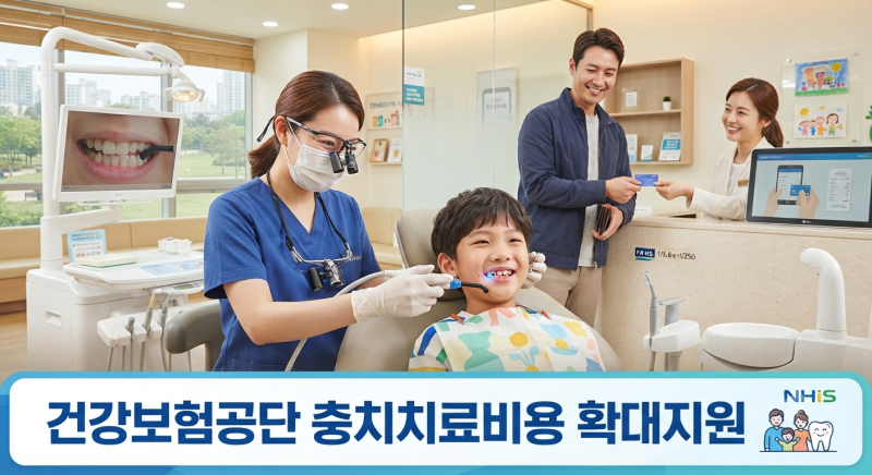 이제 우리아이 충치치료 비용 걱정 줄어든 이유(feat. 건강보험료 동결과 치료비 지원확대)