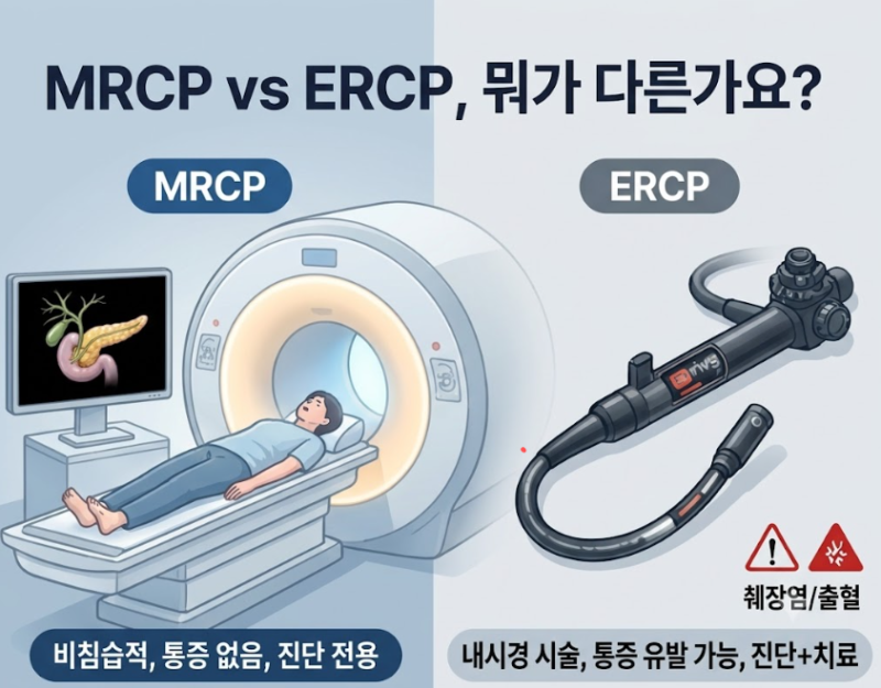 [의학 정보] MRCP 검사 총정리: 비용, 실비 보험, 검사 시간, ERCP 차이점까지 자세히 알려드려요....