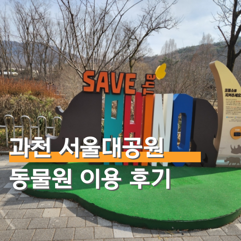 과천 아이랑 나들이 서울대공원 동물원 코끼리열차 패키지