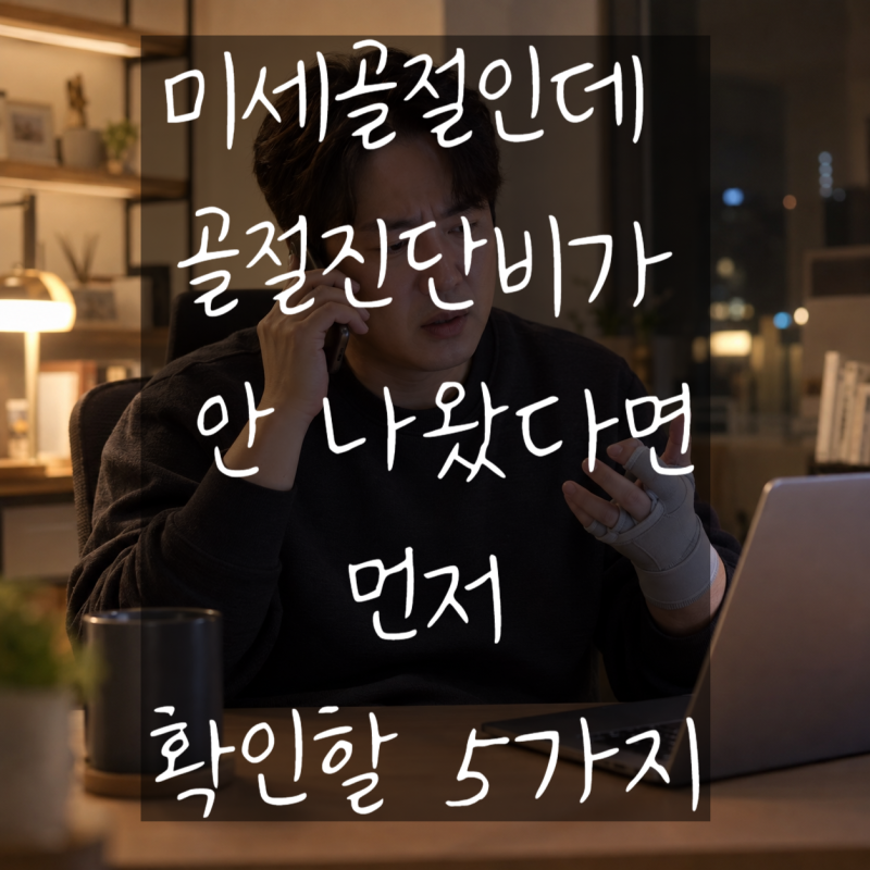 미세골절인데 골절진단비가 안 나왔다면? 먼저 확인할 5가지｜대구 보험설계사 전국 어디든 ....