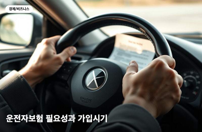 운전자보험 보상과 보장내용, 자동차보험과 차이까지 정리해요