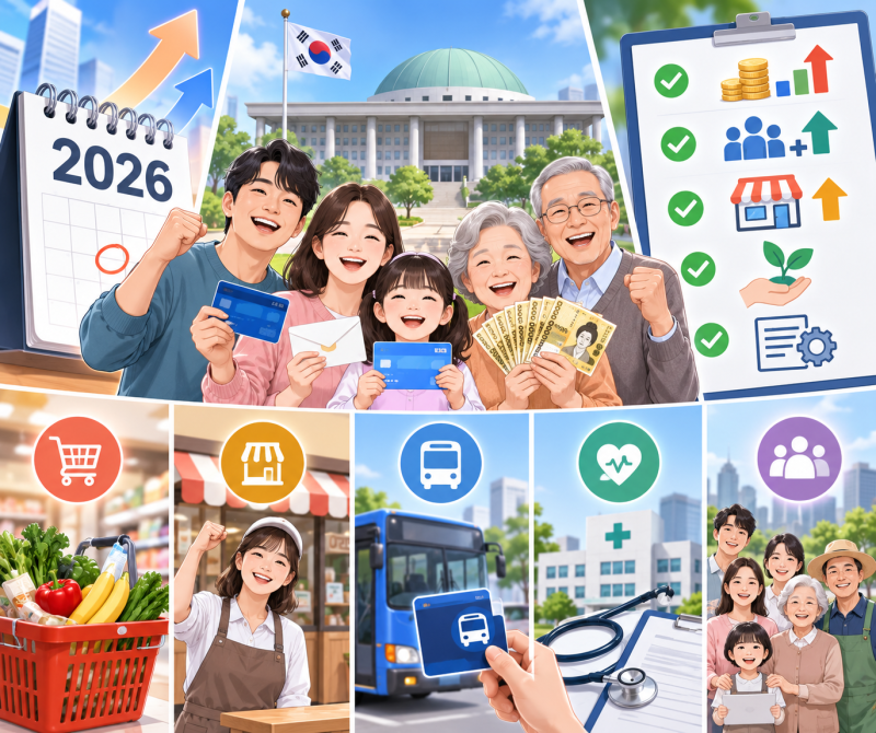 2026년 4차 민생지원금 달라진 정책 핵심 요약