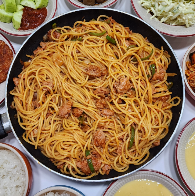 류수영 토마토 스파게티 만들기 스팸 파스타 만들기 재료 파스타면 삶기 삶는시간