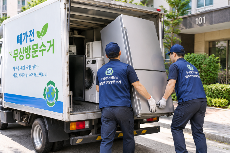 폐가전 무상방문수거 신청방법｜폐가전 무료수거 온라인 예약부터 수거 가능 품목까지