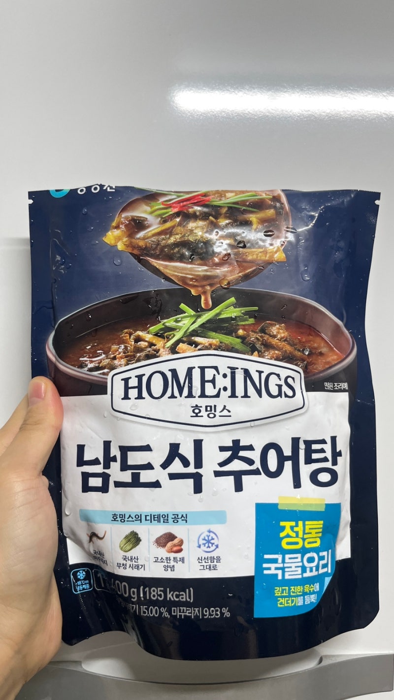 청정원 호밍스 남도식 추어탕 내돈내산 자취생 간편한 냉동식품추천 후기