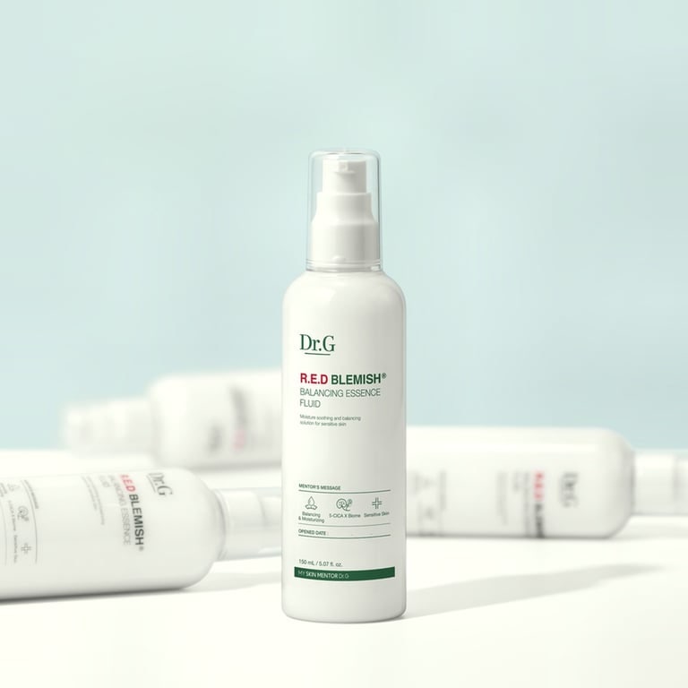 닥터지 레드 블레미쉬 밸런싱 에센스 플루이드 150mL 1+1 후기 및 추천 | 여드름 진정 에센스 효....