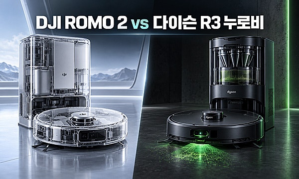 DJI ROMO & Dyson R3 Nurovi 출시 후 로봇청소기 시장은 어떻게 바뀔까?
