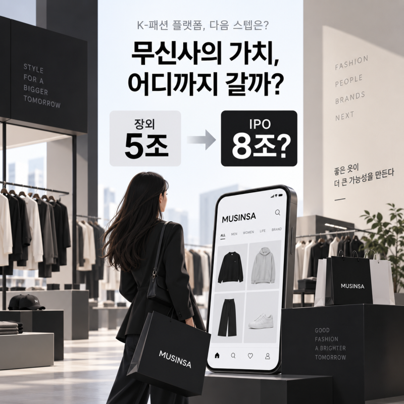 무신사 상장, 장외에선 5조인데 왜 IPO 몸값은 8조일까