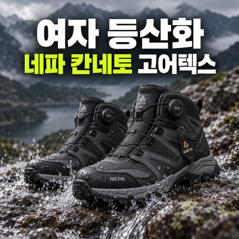여자 등산화 경등산화 트레킹화 브랜드 추천? 네파 칸네토 고어텍스 ( + 방수·발목·착화감 ....