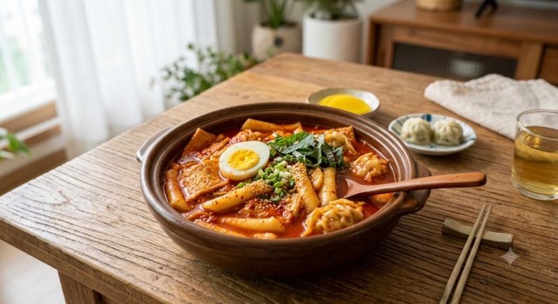 분식집 떡볶이 황금레시피! 양념장 비율만 알면 10분 만에 완성 (feat. 라면사리)