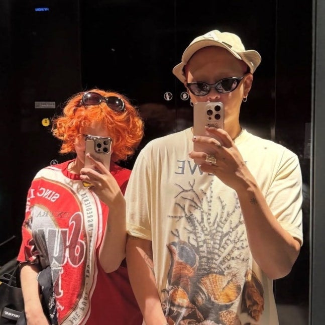 ♥현아와 결혼한 용준형, 눈썹 탈색하니 확 달라졌다…어딘가 익숙한 분위기