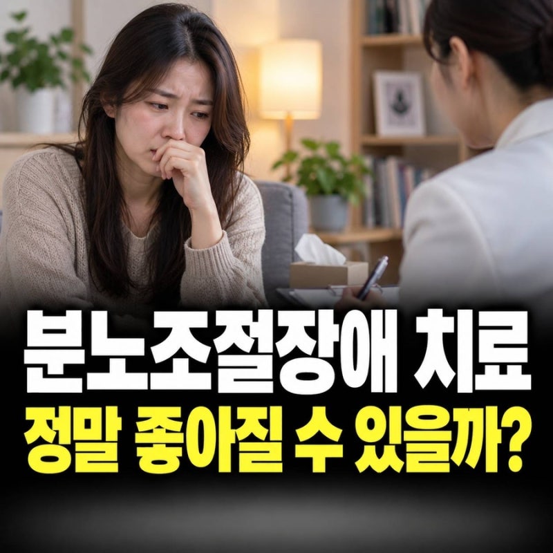 분노조절장애 치료, 원래 성격이라 못 고친다? 실제로는 이렇게 합니다