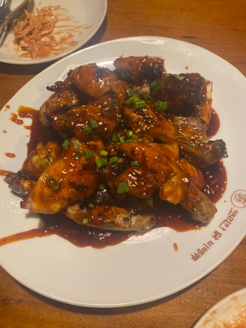 부천 바베큐 치킨 코리안숯불바베큐 도당사거리점(소스가…)