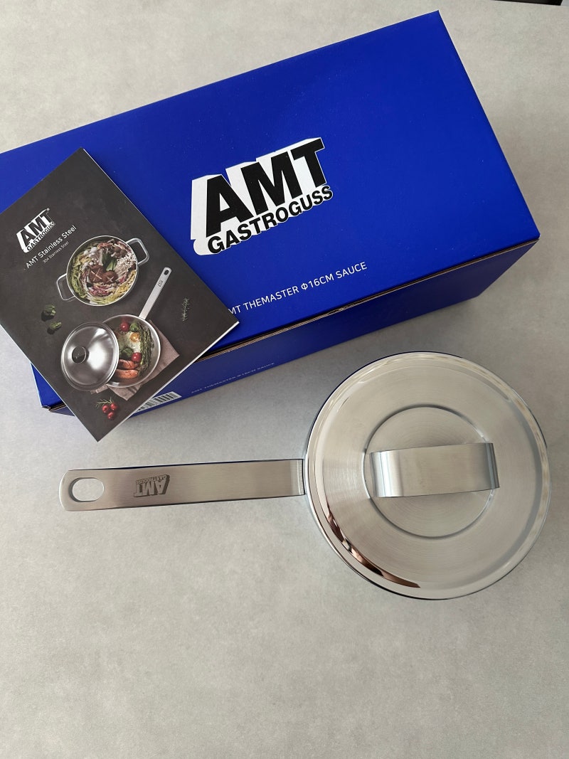 주방에 하나쯤 있으면 좋은 작은 냄비, AMT 더마스터 16cm 편수 소스팬
