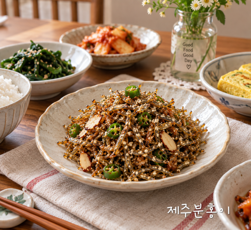 바삭하면서 딱딱하지 않은 멸치볶음 황금레시피