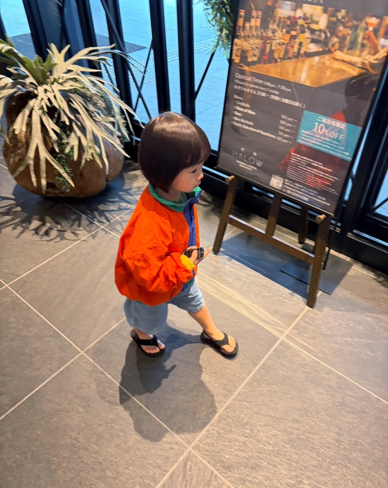 보보쇼즈 26ss 모던 트랙수트 바람막이 6-7Y 실착후기 :: B126SC020