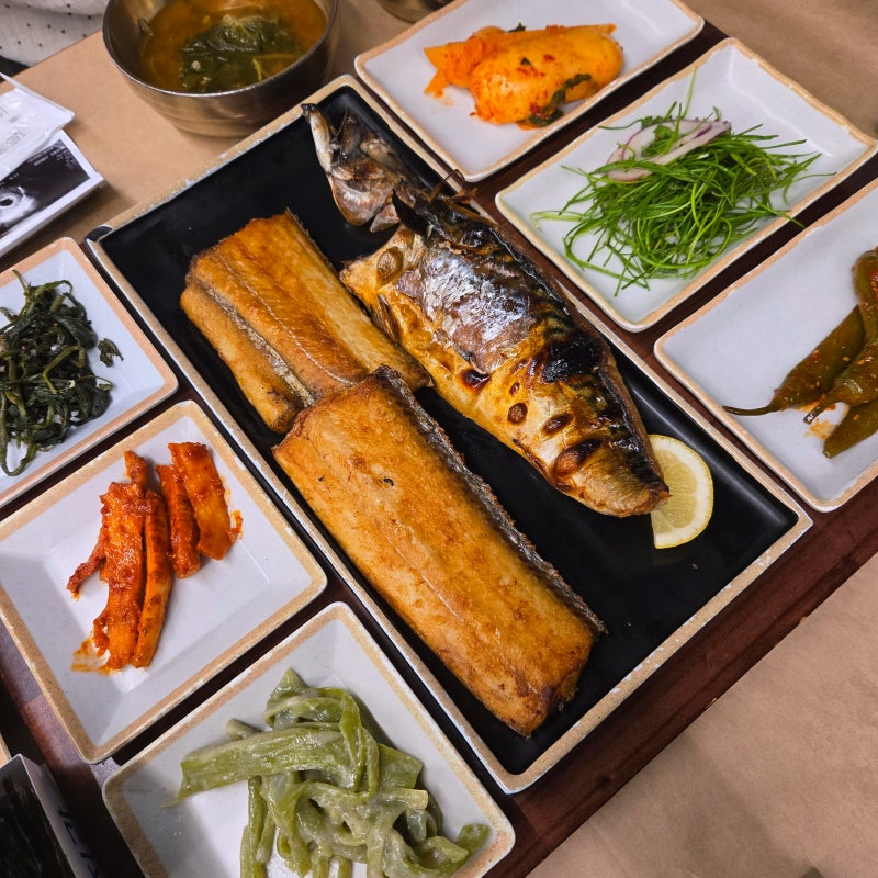 [용인] 수지 맛집 '산으로간고등어' 내돈내산 웨이팅 후기 (고등어, 삼치, 갈치구이)