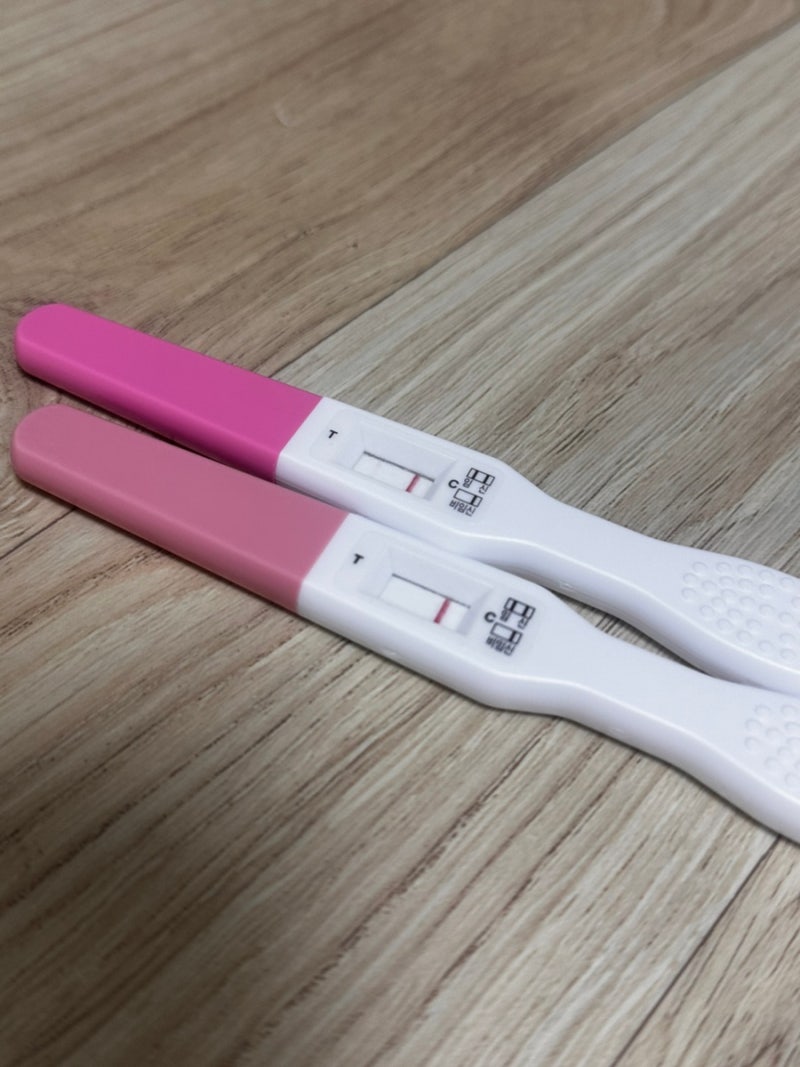해피홈 임신테스트기 시약선/시약선 오류