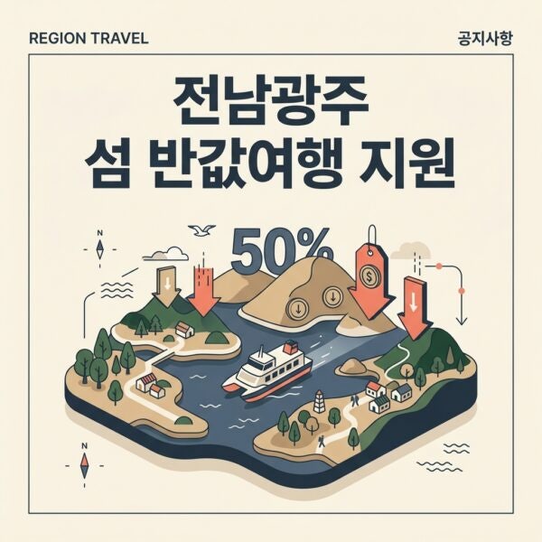 여수 섬 여행 반값으로 가는 법 (여행비 50% 환급받고 최대 10만원 돌려받기)