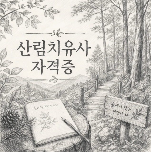 산림치유사 자격증, 산림기사부터 준비하는 방법