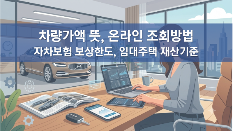 차량가액 조회 방법, 차량가액 뜻, 보험개발원 차량기준가액 무료 조회 방법, 자차보험 보상 ....