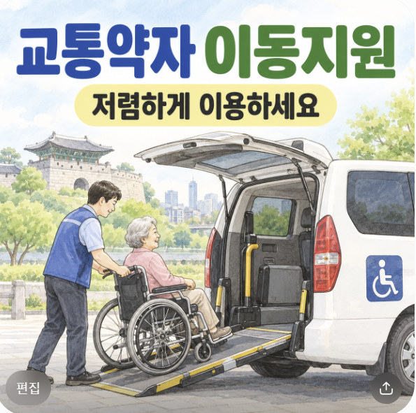 교통약자라면 꼭 알아야 할 이동지원서비스! 지자체 차량 저렴하게 이용하는 방법