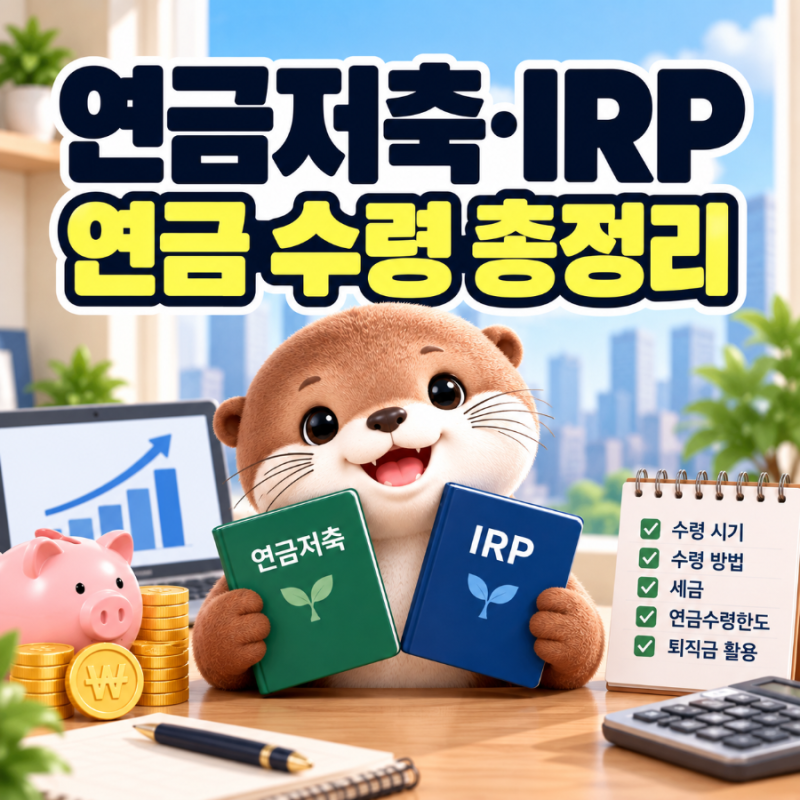 연금저축펀드·IRP, 나중에 어떻게 받을까?｜연금 수령 방법 총정리!