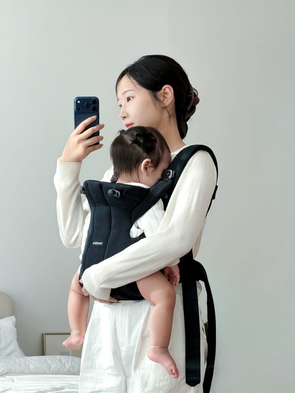 10kg 아기도 허리 안아픈 아기띠 발견 ! 베이비뵨 캐리어 홀드 후기 ☁︎︎*.